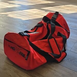 Flag Nor Fail Bold Red Duffel Bag